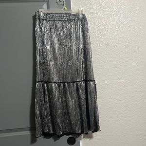 Silver skirt